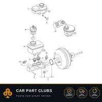 Brake Pressure Sensor – Audi A2 A3 A6 TT – 1J0907597B